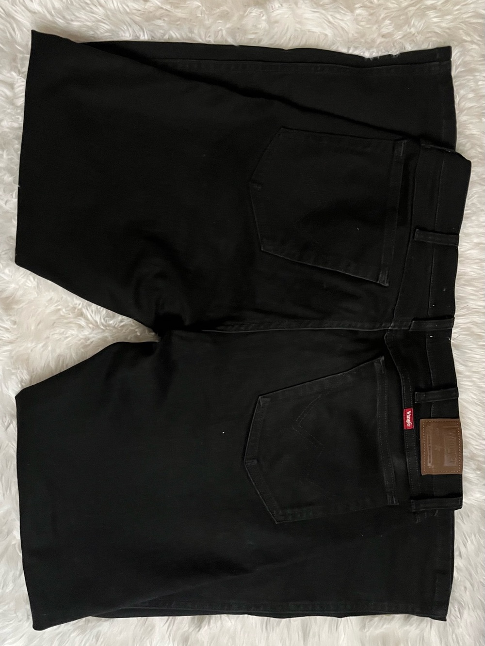 Wrangler Men's Black Relaxed Fit Jeans